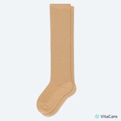 VenoCare Plus® - Beżowe Skarpety Kompresyjne Plus Size