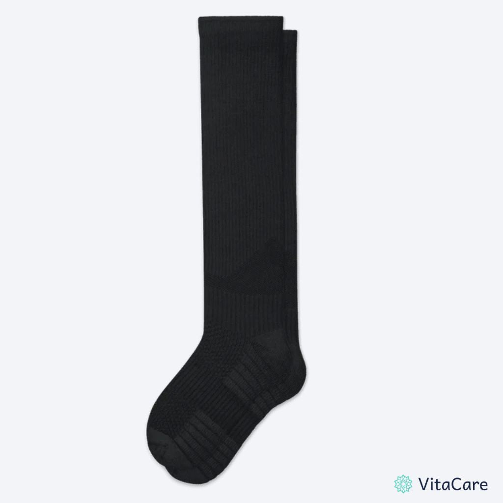 VenoCare Plus® - Czarne Skarpety Kompresyjne Plus Size
