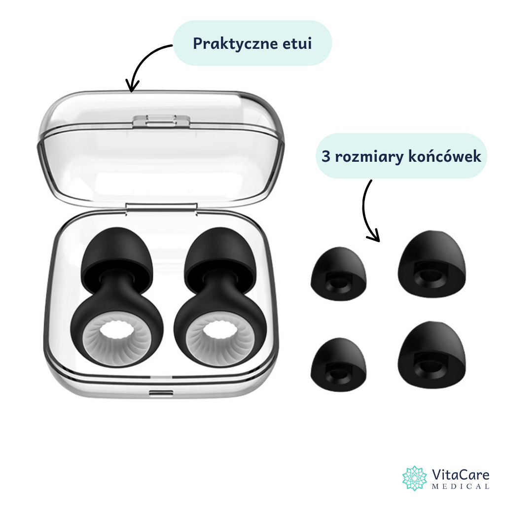 EarShield® - wyciszające zatyczki do uszu silikonowe - VitaCare - 