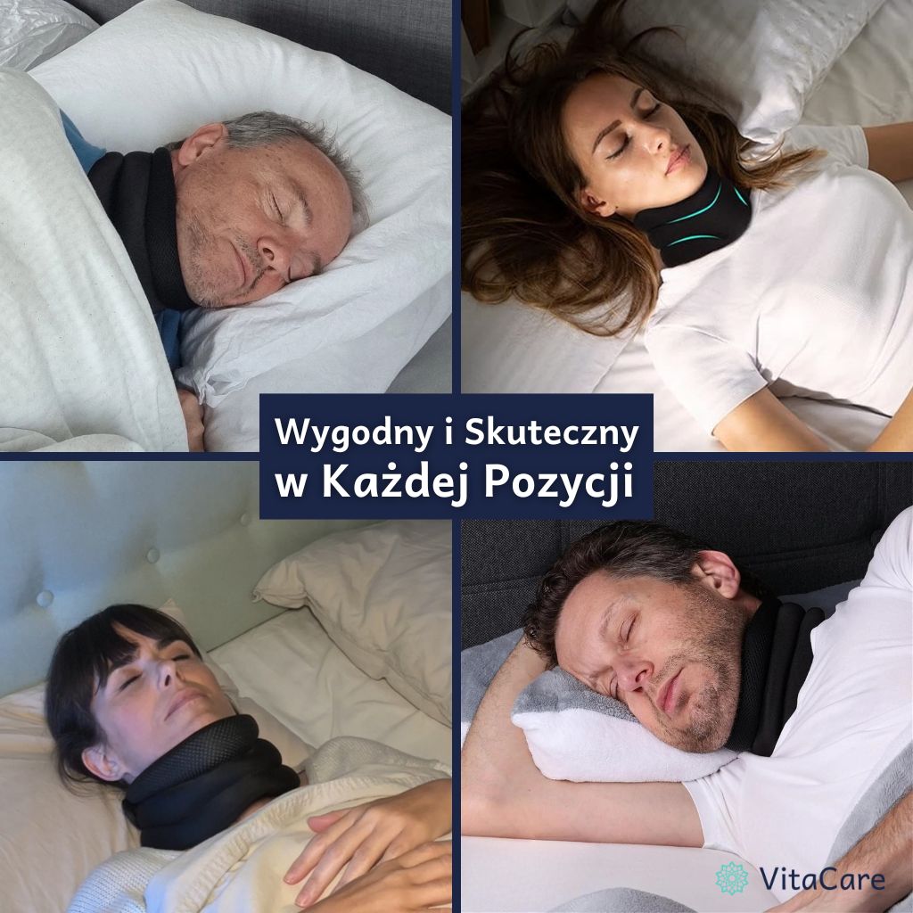 NeckCare® - Oddychający Kołnierz na Chrapanie - VitaCare - 