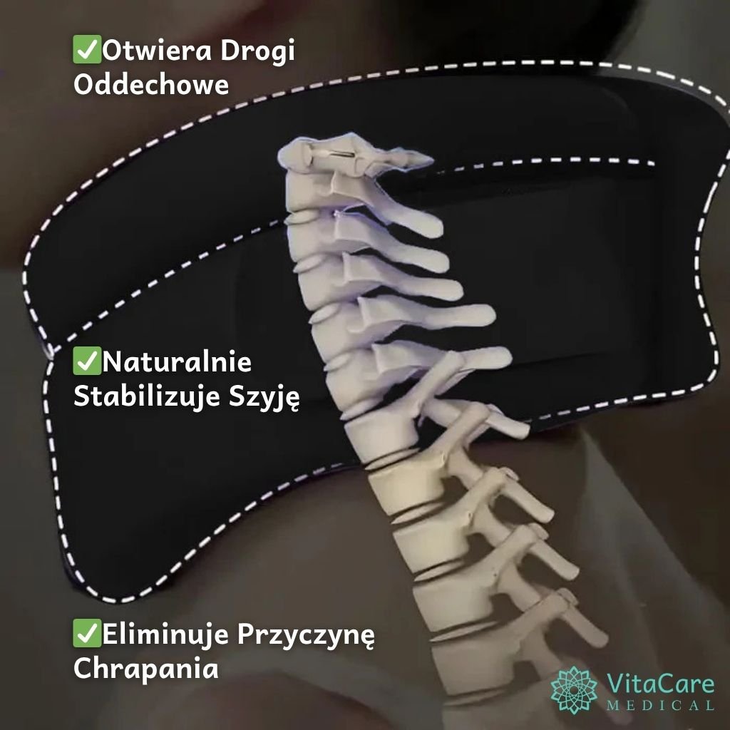 NeckCare® - Oddychający Kołnierz na Chrapanie - VitaCare - 