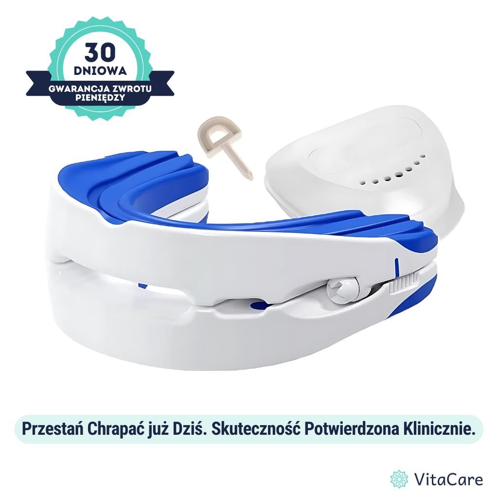 SleepCare® - Ustnik Przeciw Chrapaniu i Bezdechowi - VitaCare - 