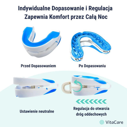SleepCare® - Ustnik Przeciw Chrapaniu i Bezdechowi - VitaCare - 