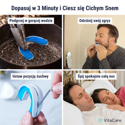 SleepCare® - Wkładka Doustna Przeciw Chrapaniu - VitaCare - 