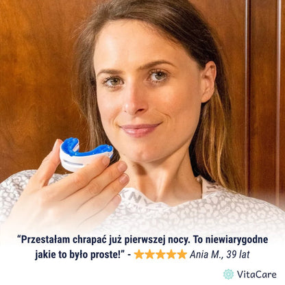 SleepCare® - Wkładka Doustna Przeciw Chrapaniu - VitaCare - 