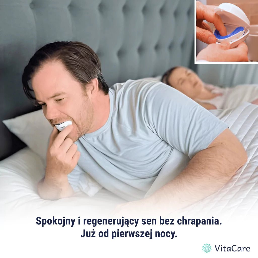 SleepCare® - Wkładka Doustna Przeciw Chrapaniu - VitaCare - 
