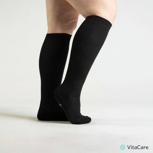 VenoCare Plus® - Czarne Skarpety Kompresyjne - VitaCare - 