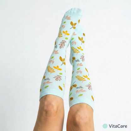 VenoComfort® – Skarpety Kompresyjne na Obrzęki, Żylaki i Ból (Leśna Mięta) - VitaCare - 