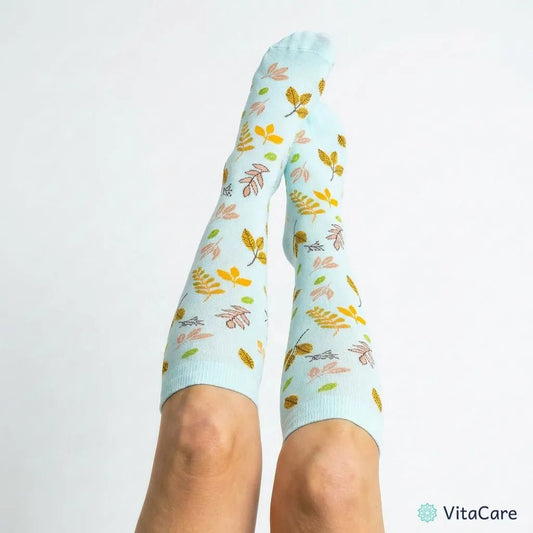 VenoComfort® – Skarpety Kompresyjne na Obrzęki, Żylaki i Ból (Leśna Mięta) - VitaCare - 