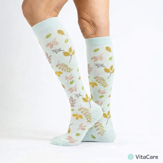 VenoComfort® – Skarpety Kompresyjne na Obrzęki, Żylaki i Ból (Leśna Mięta) - VitaCare - 